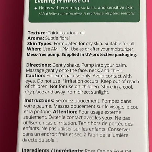 Jibes naturals moisturizing oil elixir daily dew - Picture 6 of 6